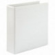 CLASSEUR PERSONNALISABLE A4+ 4 ANNEAUX DIAM 50 MM DOS 7.5 CM COLORIS BLANC