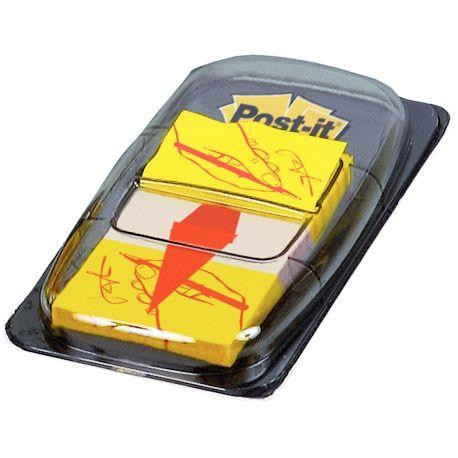 INDEX POST IT  SYMBOLE SIGNEZ ICI 25.4x44 DISTRIBUTEUR DE 50 POSTIT 23094