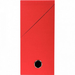 BOITE DE TRANSFERT TOILÉE, DOS 12 CM, ROUGE