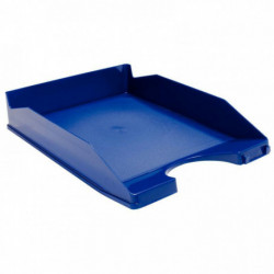 CORBEILLE A COURRIER OPAQUE RECYCLABLE H6,5CM BLEU FAPI 93-07