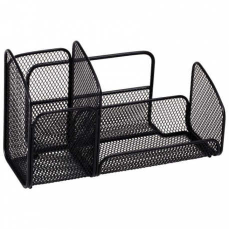 ORGANISEUR NOIR DE BUREAU MESH  MESHTRI N