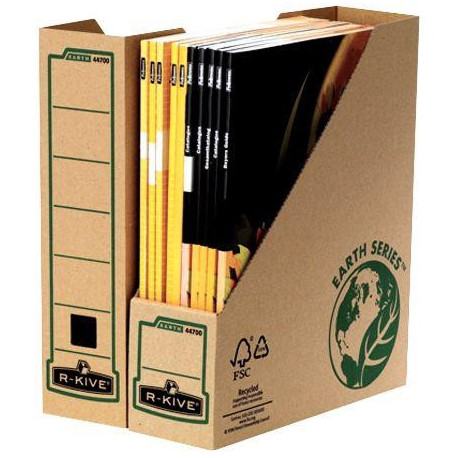 LOT DE 20 PORTE-REVUES CARTON DOS DE 8