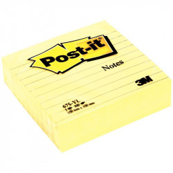 BLOC POST IT LIGNE 300F 100X100 POSTIT 58511