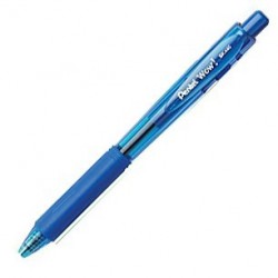 STYLO BILLE RETR.  WOW POINTE 1MM BLEU