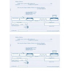 RTTE 100 FEUILLES A4 DEUX TRAITES PAR FEUILLE ELVE 519