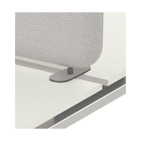 LOT DE 2 PINCES POUR PANNEAU ACOUSTIQUE H40CM ALU