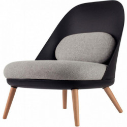 FAUTEUIL COCOON NOIRGRIS. POUR VOTRE ESPACE PAUSE & DÉTENTE