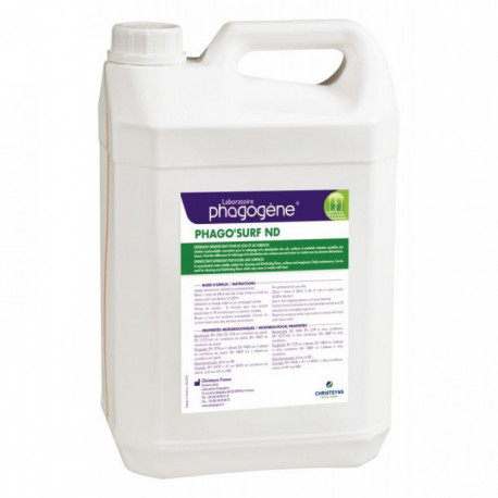 DÉTERGENT NETTOYANT SURFACE BIDON 5L BACTERICIDE FONGICIDE VIRUCIDE