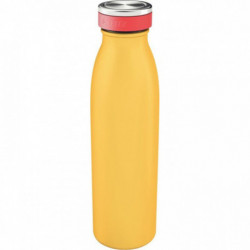 BOUTEILLE ISOTHERME 500ML JAUNE SANS BPA OK LAVE VAISSELLE