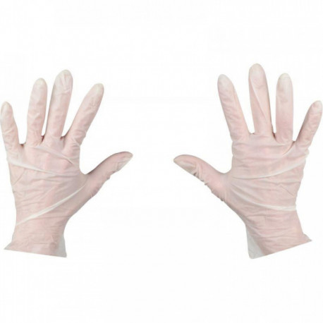 GANTS JETABLES EN LATEX NON POUDRÉ TAILLE S BTE DE 100