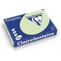 *PAPIER REPRO A4 120GR   VERT GOLF P/250F