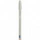 STYLO BILLE BIC CRISTAL RE'NEW + 2 RECHARGES BLEUE