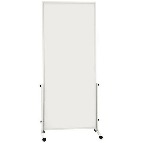 TABLEAU BLANC MOBILE 2 FACES EASY2MOVE 75X180CM