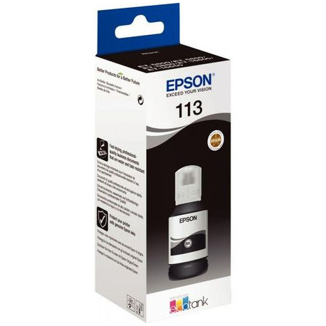 FLACON D'ENCRE À LA MARQUE EPSON 113 T06B140 NOIR