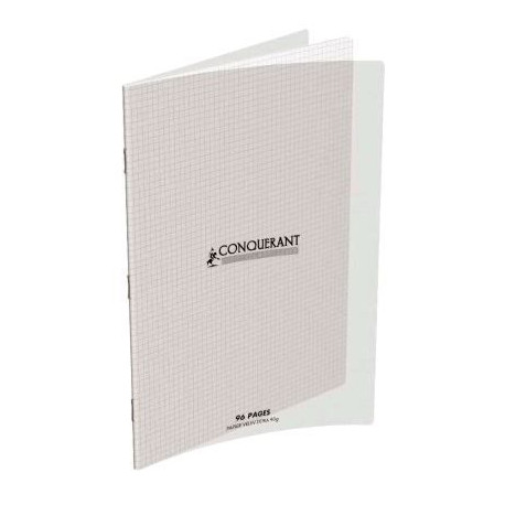 CAHIER POLYPRO 24X32 140P 90G QUADRILLÉ INCOLORE