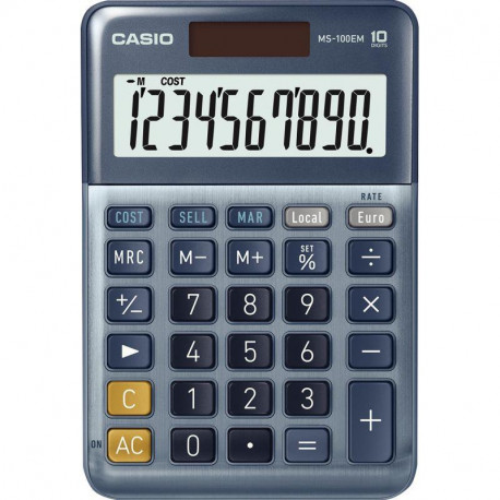 CALCULATRICE DE BUREAU CASIO MS-100EM