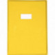 PROTÈGE-CAHIER CRISTAL 21X29,7 CM 22/100 JAUNE