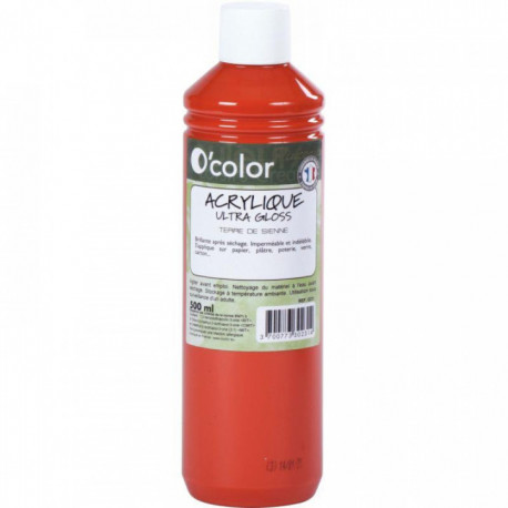 FL 500ML PEINT ACRYLIQ SIENNE