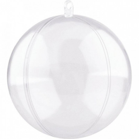 LOT 5 BOULES PLASTIQUE 7CM