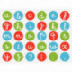 RL 900 GOMMETTES LETTRES MINUS