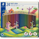 BOÎTE DE 24 CRAYONS DE COULEUR WOPEX NORIS 185