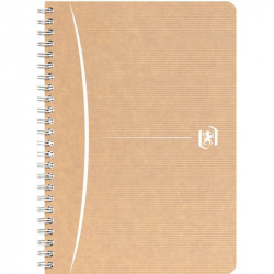 RELIURE INTÉGRALE OXFORD TOUAREG, 180 PAGES, FORMAT A5, QUADRILLÉ 5X5