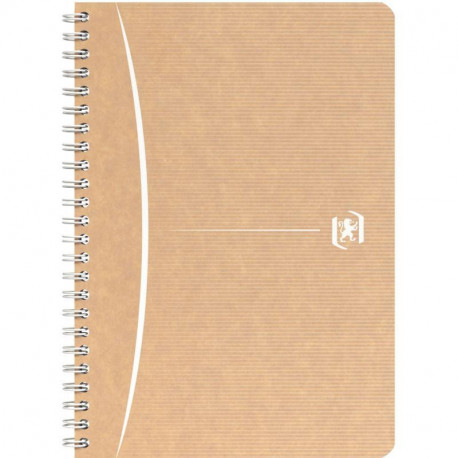 RELIURE INTÉGRALE OXFORD TOUAREG, 180 PAGES, FORMAT A5, QUADRILLÉ 5X5