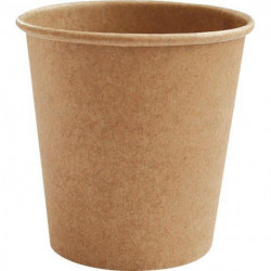 GOBELETS EN CARTON KRAFT 12CL SAC DE 50 