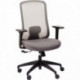 FAUTEUIL STARKLE SYNCHR. 3 posit.anti retour accoudoirs 3D  GRIS/NOIR dos resille NF   SOUTIEN LOMBAIRE GAR. 5 ANS 110KG  