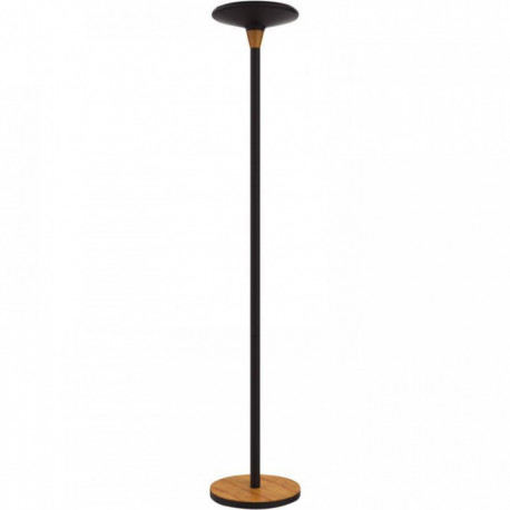 LAMPADAIRE BALY BAMBOO NOIR