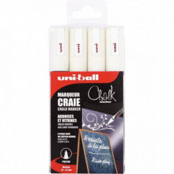 POCH 4UNI CHALK MARKER BLC