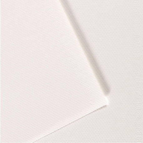 FEUILLES MI-TEINTE FORMAT 50X65 COLORIS BLANC PAQUET DE 10