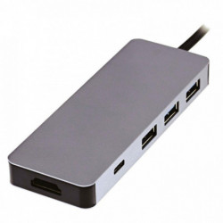 HUB USB-C 6 PORTS TNB 