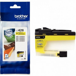 LC426Y JAUNE  ORIGAMI BROTHER 15,2ML 1500PAGES CART.J.ENC