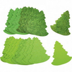 SAC DE 30 SAPINS MOUSSE 13X12CM