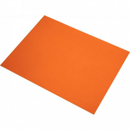 FEUILLES À DESSIN PQT DE 25 50X65 185G ORANGE