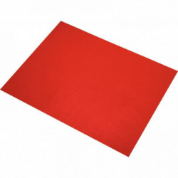 FEUILLES À DESSIN PQT DE 25 50X65CM 185G ROUGE