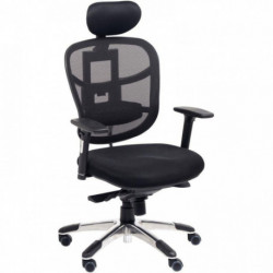 SIÈGE MANAGER ERGONOMIQUE BALZAC MESH NOIR