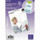 SACHET DE 10 ÉTUIS DE PROTECTION SIMPLE EN PVC LISSE 20/100E POUR FORMAT A5