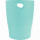 CORBEILLE À PAPIER ECOBIN VERT PASTEL 15L