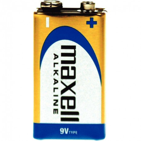 BLISTER DE 1 PILE 9V 6LR61 MAXELL