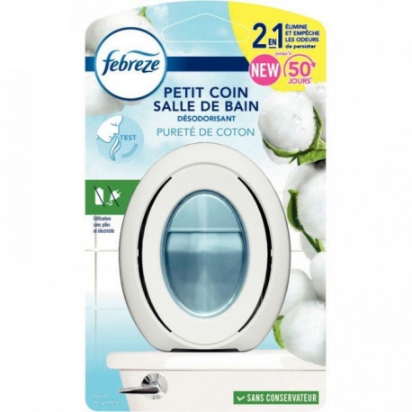 BLISTER 1 DÉSODORISANT 75ML SENTEUR PURETÉ DE COTON