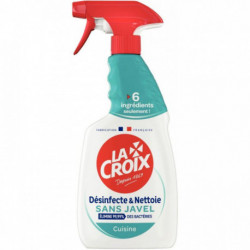 SPRAY 500ML DÉSINFECTANT ET NETTOYANT SANS JAVEL CUISINE