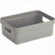 BOITE DE RANGEMENT 9L GRIS CLAIR