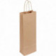 LOT 50 SAC KRAFT BOUTEILLE HAUTEUR 39CM