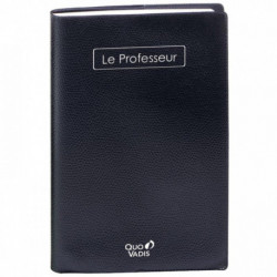 AGENDA SEMAINIER AOUT À JUILLET LE PROFESSEUR NOIR 21x27cm