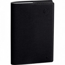 AGENDA MINISTRE EQUOLOGY 16X24CM NOIR