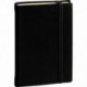 AGENDA SEMAINIER PRESTIGE SILK AFFAIRES NOIR 10x15cm