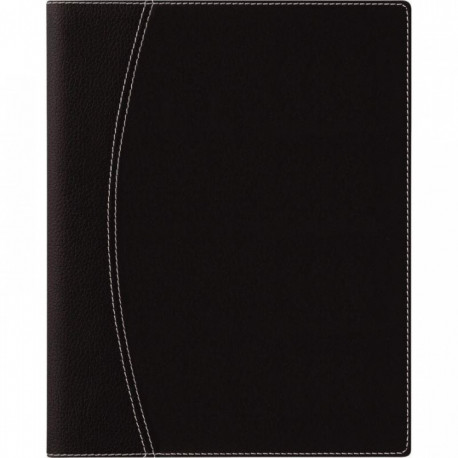 AGENDA SEMAINIER OMEGA 27 FERRARA NOIR 20,7x26,8cm 12 mois
