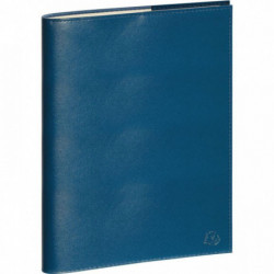 AGENDA VOLGA 24 BLEU CANARD 16x24cm 12 mois